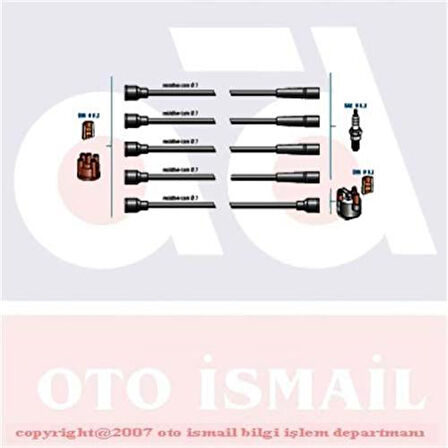 BUJİ KABLO TK R19 1989-1994 -CLIO 1.2 1990-1996 -TWNG 1.2 C3G 1993-1997 7702252450