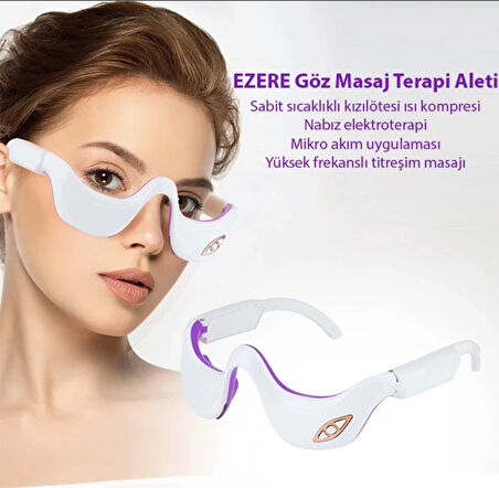 Göz altı kırışık sarkma önleyici göz masaj aleti kırışlık giderici göz dinlendirici masaj aleti