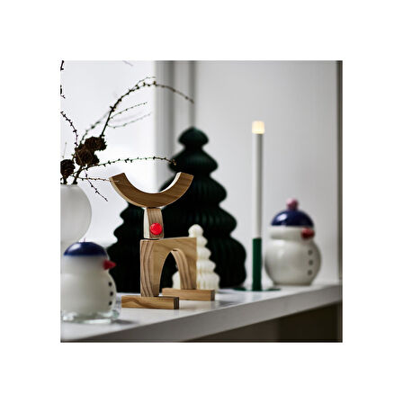 Dekoratif aksesuar, ahşap, pilli