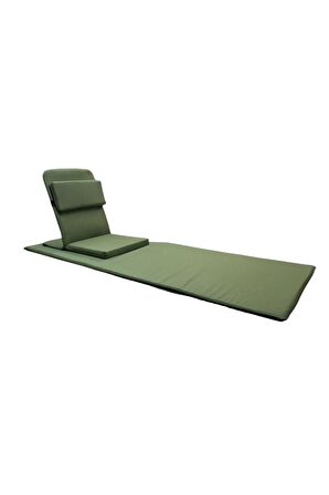 Backjack Meditasyon Sandalyesi Destekli Yer Minderi + 60x180 Kumaş Mat