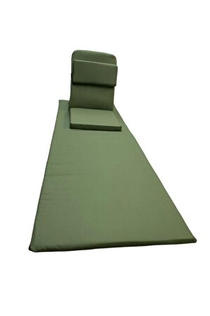 Backjack Meditasyon Sandalyesi Destekli Yer Minderi + 60x180 Kumaş Mat