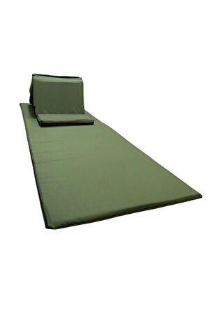 Backjack Meditasyon Sandalyesi Destekli Yer Minderi + 60x180 Kumaş Mat