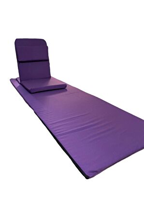 Backjack Meditasyon Sandalyesi Destekli Yer Minderi + 60x180 Kumaş Mat