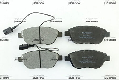 FREN BALATA COMBO D 2012 / DOBLO 2010 / LINEA 2007 (BÜYÜK TİP) ÇİFT FİŞLİ ÖN ECO 137MM 5741585 1605181