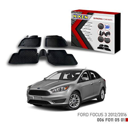 3D PASPAS FORD FOCUS 3 2012-2016