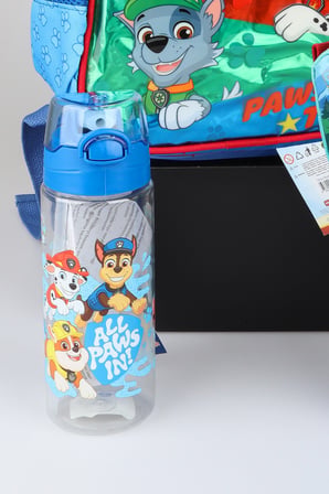 x Dekomus Lisanslı Paw Patrol Pawsome Squad 35 Cm Küçük Boy Anaokul,Termoslu Beslenme ve Kalem Çantası,Beslenme Kabı,500 ML Matara Seti