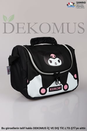x Dekomus Lisanslı Kuromi Dark Delight Collection Beslenme Çantası