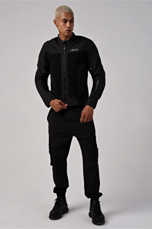 MAGNUS AIR MOTOSİKLET MONT SİYAH L BEDEN