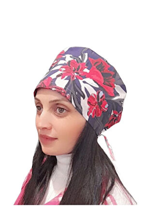 Cerrahi Bone Lastikli Ve Bağcıklıdır Doktor Hemşire Bonesi