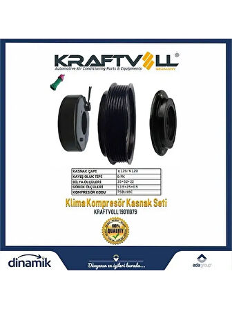 KLIMA KOMPRESOR KASNAK SETI VW PSASSAT V / AUDI A4-S4