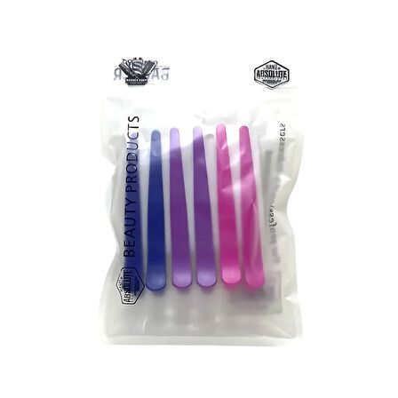 Nano Absolute Barber Shop Renkli Saç Ayırma Maşası 6 Adet