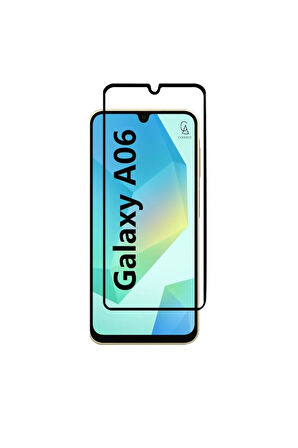 Samsung Galaxy A06 ile Uyumlu Telefon Kılıfı ve 5d Tam Kaplayan Cam Ekran Koruyucu