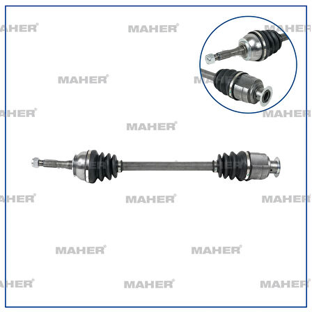 AKS KOMPLE ÖN R12 1971-2000 / SOL-SAĞ 1.3-1.4 654MM 7701348086