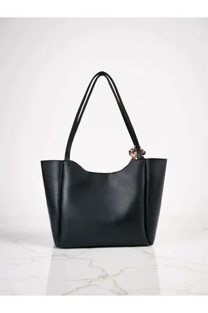 Fularlı(degişkenlik göstermektedir)Fermuarlı Ve Çıtçıt Kapamalı Shopper El Ve Omuz Çantası