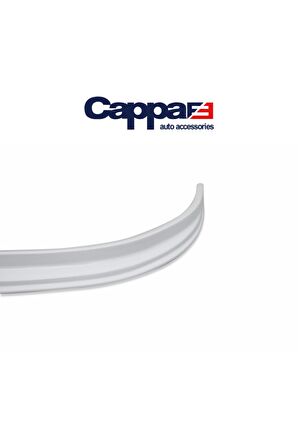 Universal Ön Tampon Lip Eki Karlık Abs Akrilik Parlak Beyaz Tüm Araçlara Uyumludur