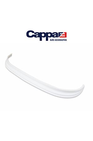 Universal Ön Tampon Lip Eki Karlık Abs Akrilik Parlak Beyaz Tüm Araçlara Uyumludur