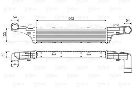 TURBOSARJ RADYATORU MERCEDES E-CLASS W210 S210 A2105000400