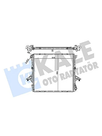 MOTOR SU RADYATORU AMAROK 10 2.0TDI CNFB CDCA CSHA