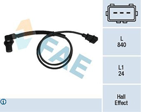 KRANK DEVIR SENSORU 1020XEV VECTRA B 1996-2002 ASTRA F 1994-1998 OMEGA B 1994-2000 1.8-2.0 1020XEV-1018XE 1238228 9174621 90506103
