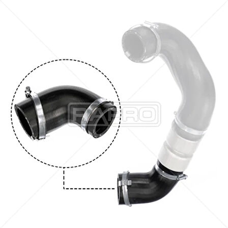 TURBO HORTUMU FORD KUGA 1 2.0 TDCİ 1858802 1837804 1697854