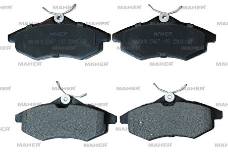 FREN BALATA C3 2002-2009 / C2 2003-2009 (UZUNLUK 122.5MM) ÖN 425236