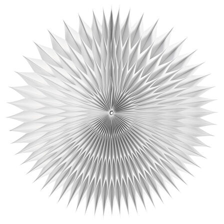 Abajur başlığı, beyaz, 52 cm