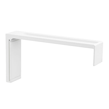 Duvar bağlantı parçası, beyaz, 12 cm