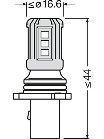 LED AMPUL 12 V P13W