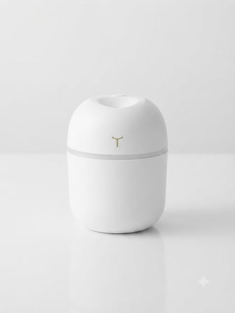 3'lü Set 220 ML USB Hava Nemlendirici LED Işıklı Aroma Difüzörü – Beyaz Pembe Yeşil – Avantaj Paketi