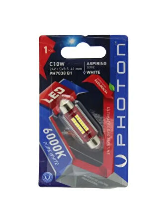 C10W 41mm 24V SOFIT LED (TEKLI BLISTER)