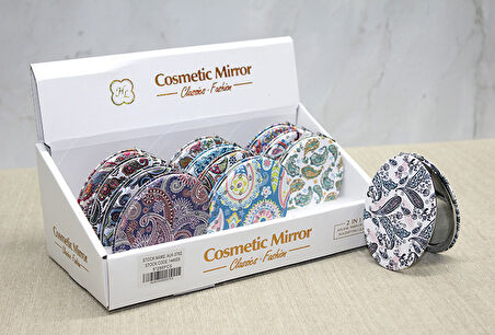 Taşlı El Aynası Oval İnce Model 2 