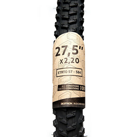 All Conditions 27,5 × 20 Sert Damak Telli Bisiklet Dış Lastik
