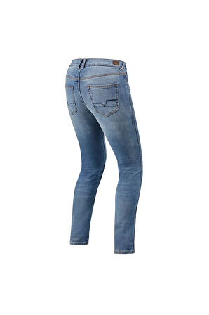 VICTORIA KADIN KOT PANTOLON MAVİ