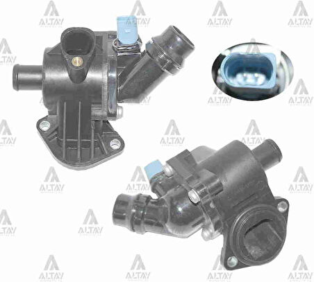 TERMOSTAT KOMPLE A4 2001-2008 ALZ 1.6 06B121111L