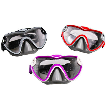 BERMUDA 2364/A MASKE DELUXALMİRA VAKUMLU MAVİ / TURUNCU