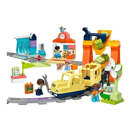 10428 Lego Duplo  Büyük İnteraktif Mahalle Treni 103 parça +3 yaş