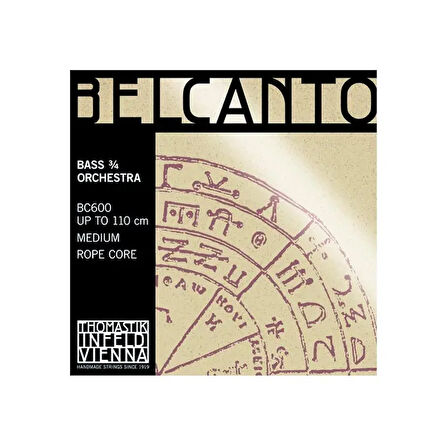 Kontrbas Aksesuar Belcanto Tel Orkestra Thomastik Infeld TH-BC600