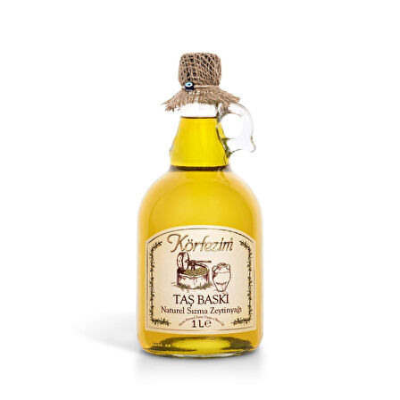 Körfezi̇m Taş Baskı Naturel Sizma Zeyti̇nyağı 1000 Ml