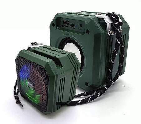 Bluetooth kablosuz ses bombası Hoparlör Tüm telefonlarla uyumlu Standlı sd kart radyo özellikli