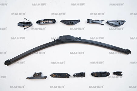 SİLECEK SÜPÜRGESİ TEK TİP ÜNİVERSAL 11 APARATLI 22 MUZ (550MM) 29973