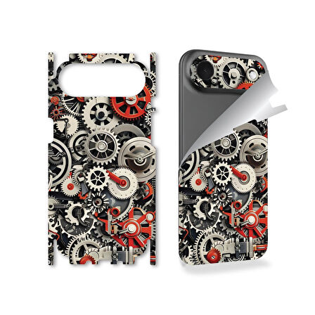 Apple İphone 17 Air için full kaplama koruma sticker kılıfsız kullanım için çizilme önleyici ÇARKLAR