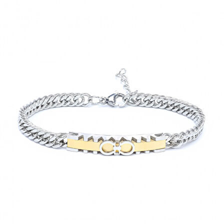  FM Sonsuzluk Motifli Çelik Bileklik 3183EBF1D1 