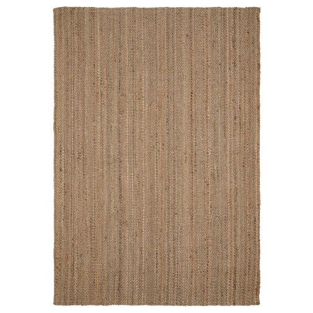Jüt halı, natürel, 120x180 cm