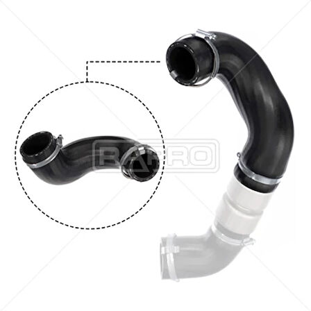 TURBO HORTUMU FORD KUGA 1 2.0 TDCİ 1858802 1837804 1697854