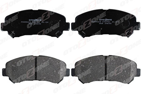 ÖN BALATA QASHQAI 1.5 DCİ-1.6-2.0-2.0 DCİ 2007 XTRAIL 2.0-2.0 DCİ-2.5 2007KOLEOS 2.0 DCI 08 GDB3467 410600023R D1060JD00A WVA24632