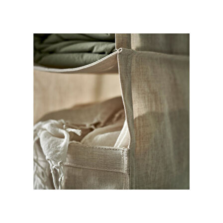 Bölmeli düzenleyici, bej, 22x34x80 cm