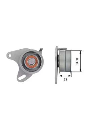EKSANTRIK GERGI RULMANI H100 L200 L300 2,4 2,5D 92 01 / KIA BONGO
