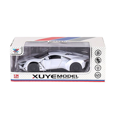 K240A11 Metal Çek Bırak Işıklı ve Müzikli Araba -Canem Oyuncak