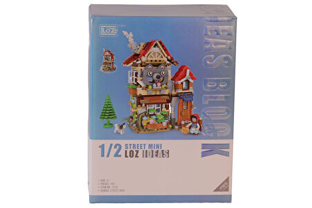LZ-1225 LOZ MASAL EVİ 704 PARÇA BLOCK OYUNCAK