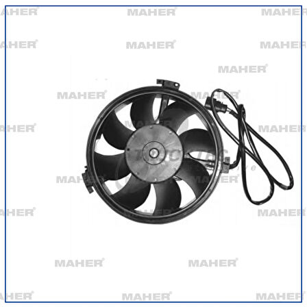 FAN RADYATÖR PASSAT / A4 / A6 2001-2005 ALZ-AWT-AVF 1.6-1.8 T-1.9 TDİ SAĞ 300W 280MM 8D0959455R